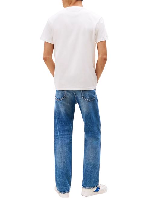 T-shirt bianca in cotone Tommy Jeans | DM0DM207440K5